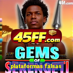 plataformas falsas